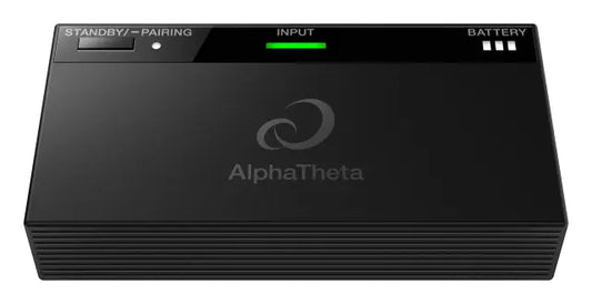 AlphaTheta HP-TX01 | SonicLink Transmitter for HDJ-F10 | Ultra-Low Latency Wireless DJ Audio