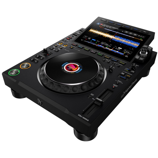 AlphaTheta CDJ-3000X | Flagship DJ Media Player with Cloud & Streaming Integration