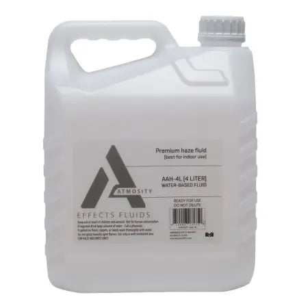 Elation AAH-4L | Atmosity Water-Based Haze Fluid (4L / 1 Gallon) for Magmatic Hazers
