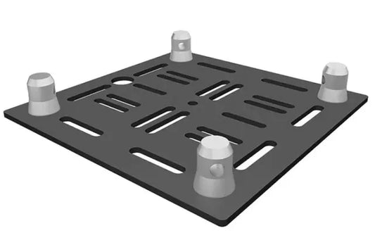 Global Truss GT-MH BASE-BLK | F34, 12in Aluminum Top Plate Black (matte finish)