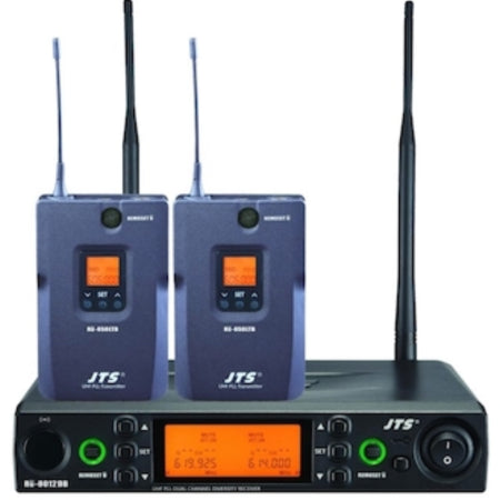 JTS RU8012DB/ RU850LTB | Dual Belt Pack Wireless System
