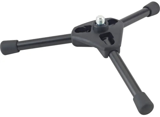 K&M 231/1 | Lightweight Table Mic Stand with Folding Legs | 3/8" Threaded Connector