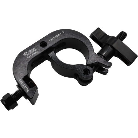 Odyssey LACT30B-1-2 | 30mm Black Half Coupler Clamp for 2" Tubing