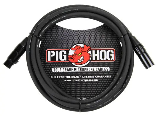 Pig Hog PHM10 | 10ft XLR to XLR Cable, 8mm Premium Wire