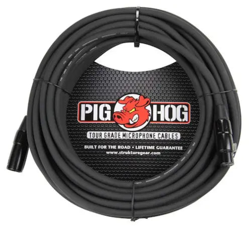Pig Hog PHM100 | 100ft XLR to XLR Cable, 8mm Premium Wire