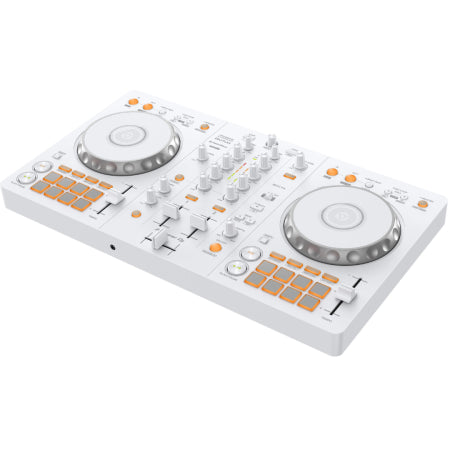 Pioneer DJ DDJ-FLX4-W | 2-Channel White DJ Controller w/ Serato, rekordbox & Bluetooth