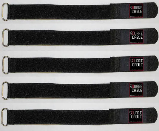 SquareCable 5-Pack of Cable Ties