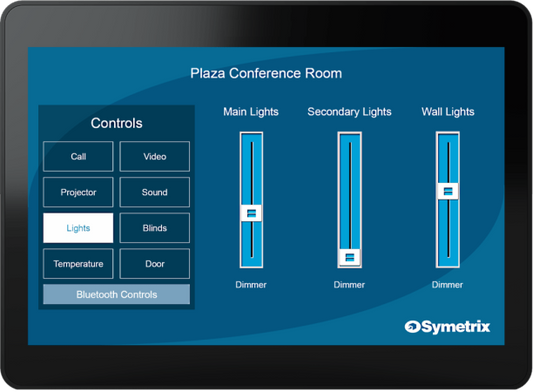 Symetrix T-10 Glass Touchscreen