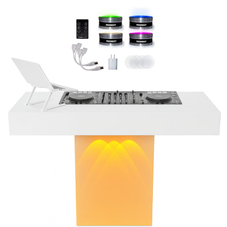 Timber Groove DJ Booth Podium w/ Lighting Package