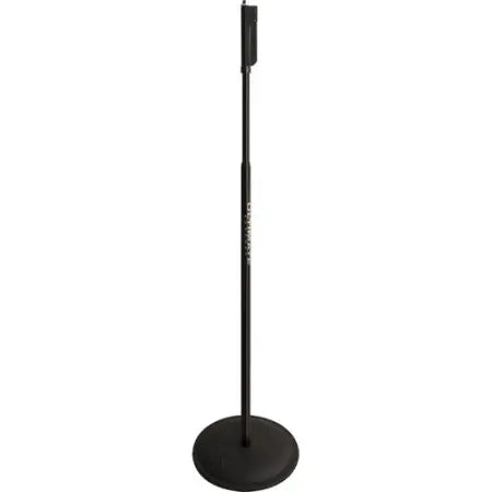 Ultimate Support MC-70B | One-Handed Adjustable Mic Stand with Weighted Round Base