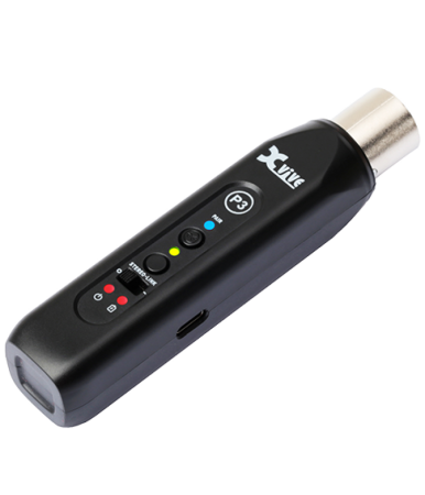 XVive P3 Bluetooth Audio Receiver | Wireless to XLR