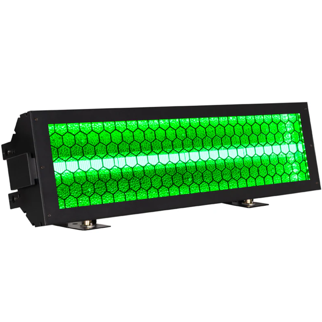 American DJ Vintage Bar | 4x150W Amber COB Blinder with RGBL Pixel FX & Art-NET