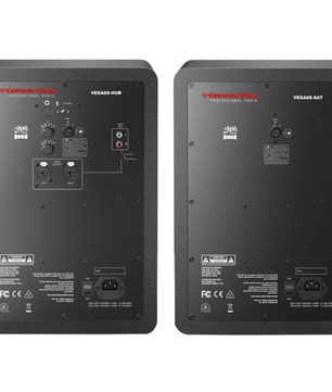 Cerwin Vega VEGA8SB-PR | 8in Studio Monitor Pair with DSP | Bluetooth, SKAA & SKAA Pro Wireless Audio