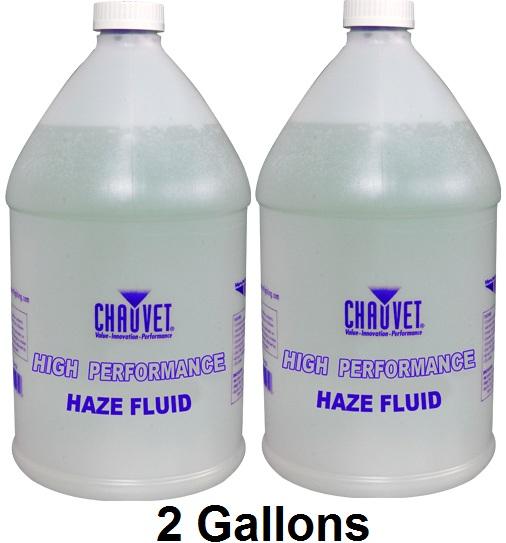 2x Chauvet DJ Performance Haze Fluid HFG