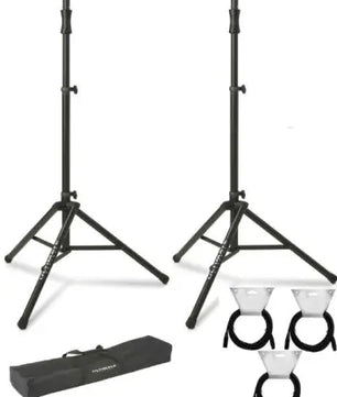 2x Ultimate Support TS-100B w/ Bag and Cables