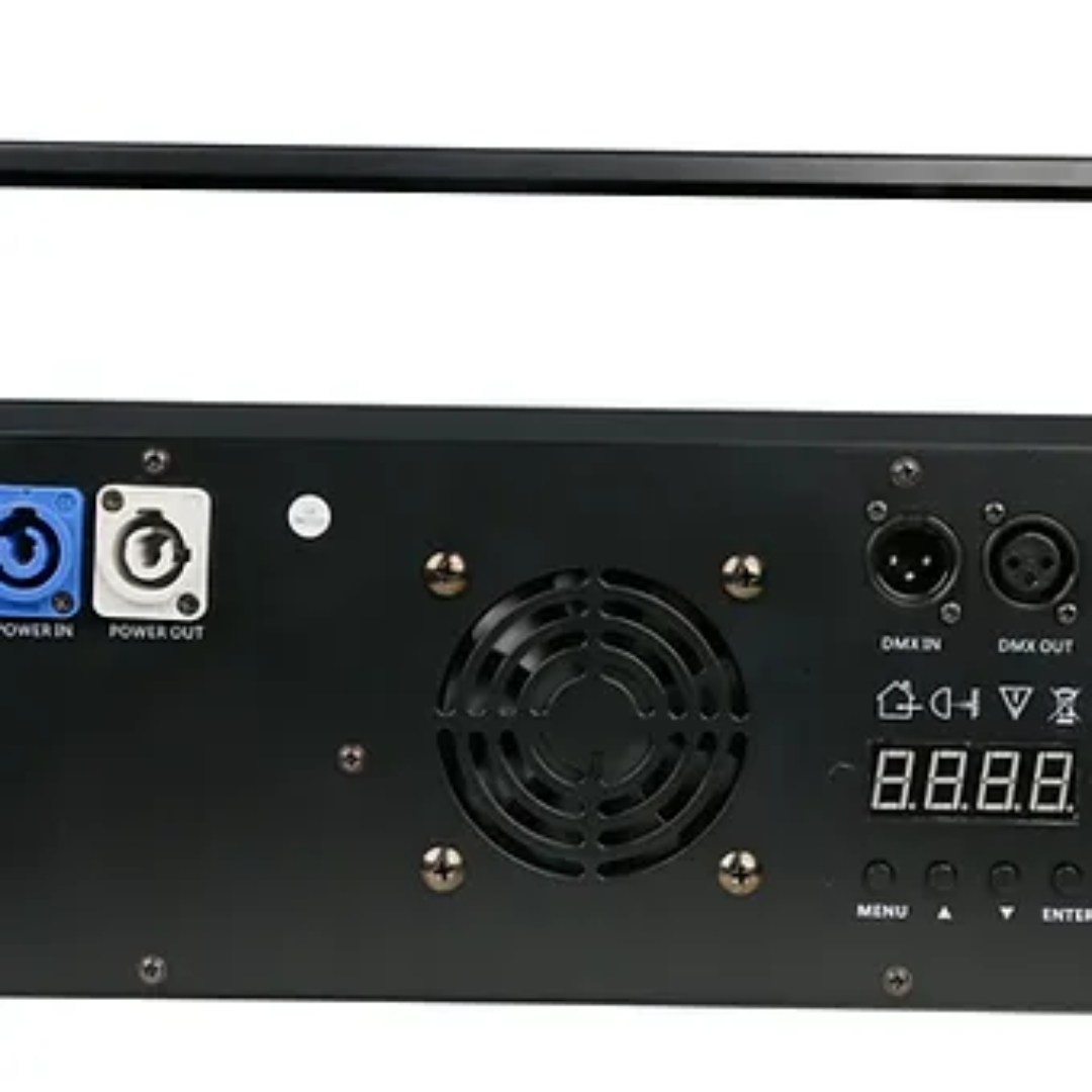 Crisp Solstice Duo 616Hex | 2-Eye RGBWA-UV LED Blinder | Dual Halo Rings with 50 Macro FX