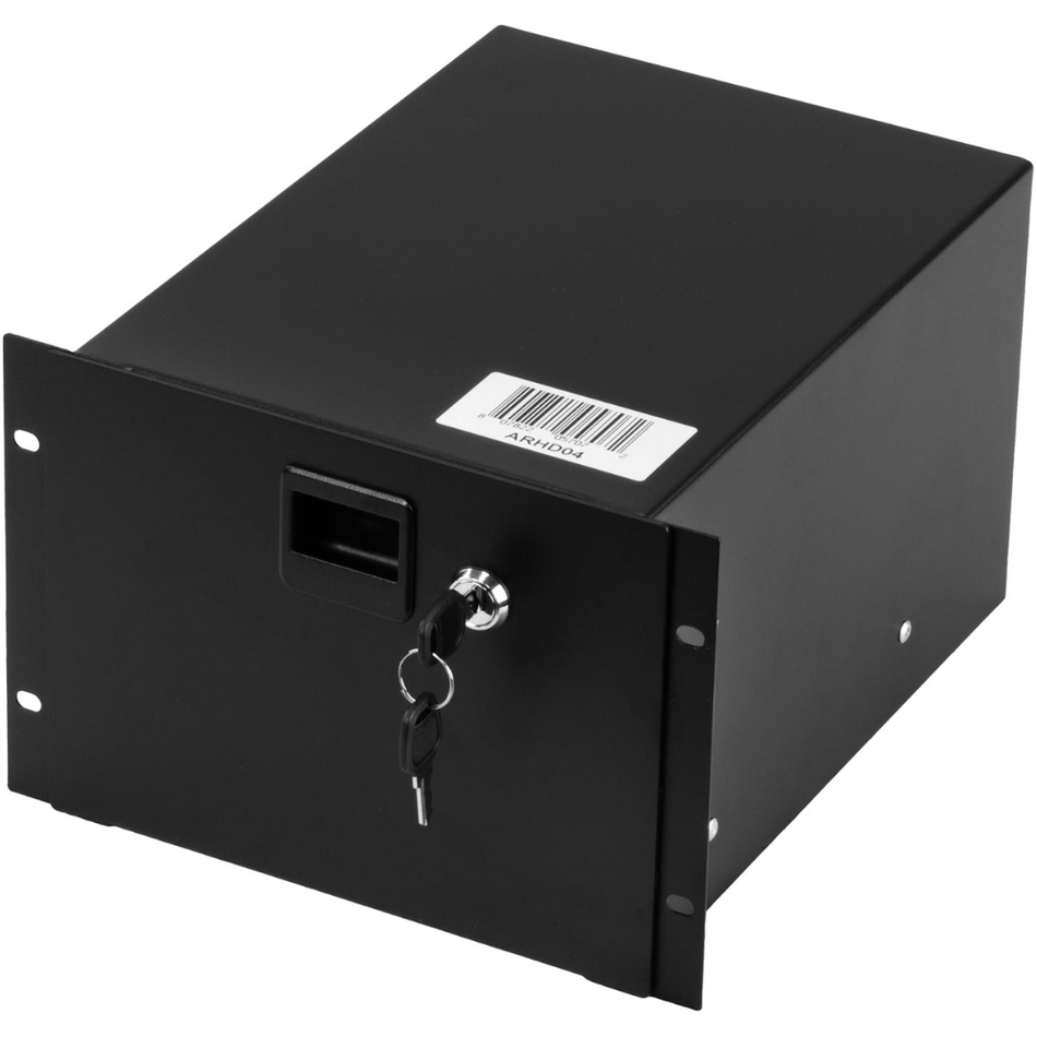 Odyssey ARHD04 | 4U Lockable Half-Rack Mount Accessory Drawer