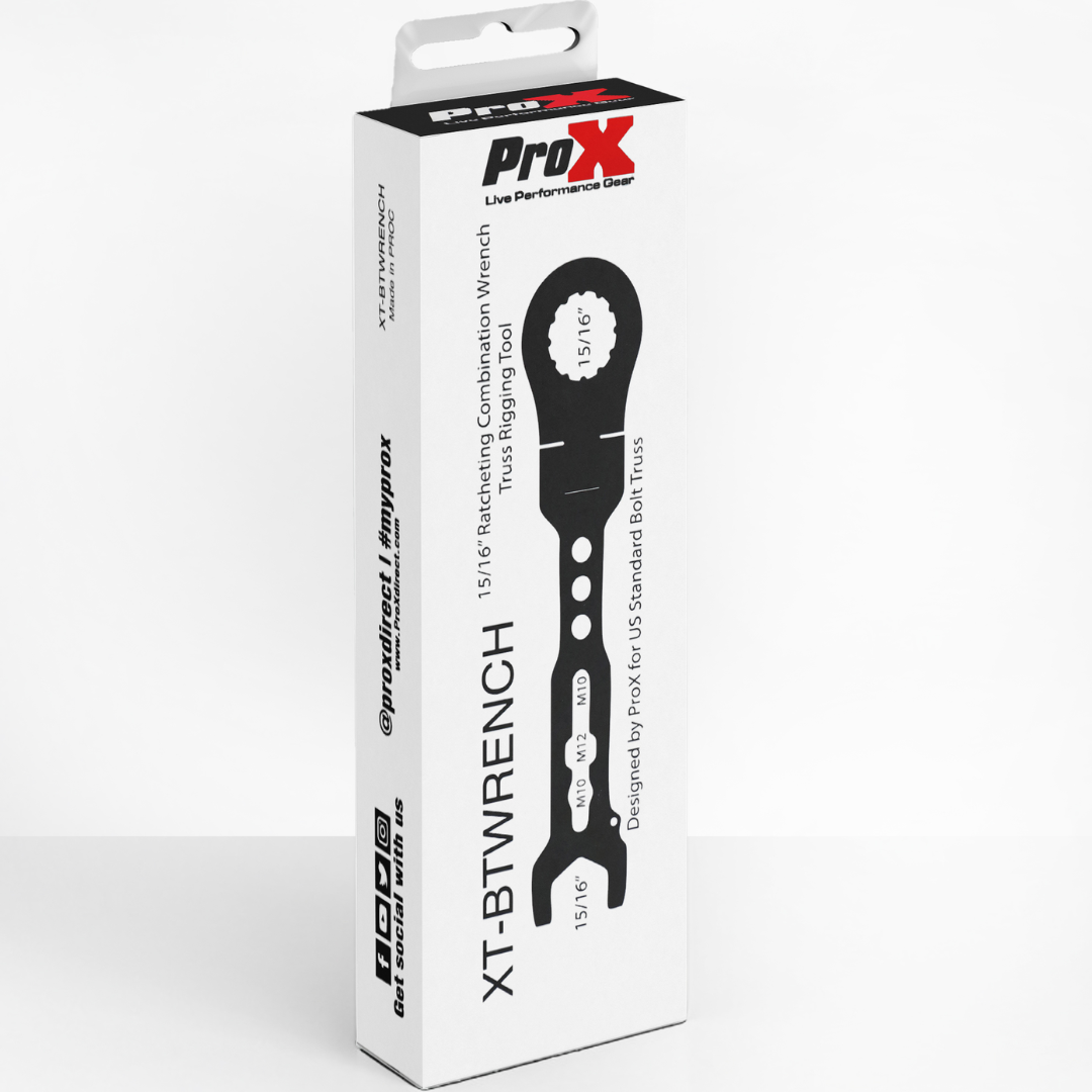 ProX XT-BTWRENCH | 15/16" Ratcheting Truss Wrench with Lanyard & Multi-Tool Design