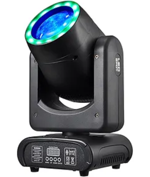 Crisp JUBARIS BEAM L90 | 2° LED Beam Light with Dual Prisms | RGB Halo for Clubs & Events