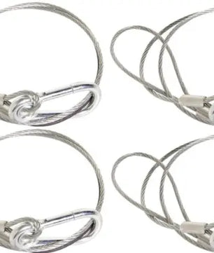 Chauvet DJ CH-05 Safety Cable | Secure Lighting Fixtures 4Pack