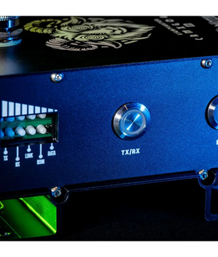 Blizzard Lighting Lightcaster CRMX GOAT IP | IP65 Wireless DMX Transceiver with 1000m Range & RDM Support