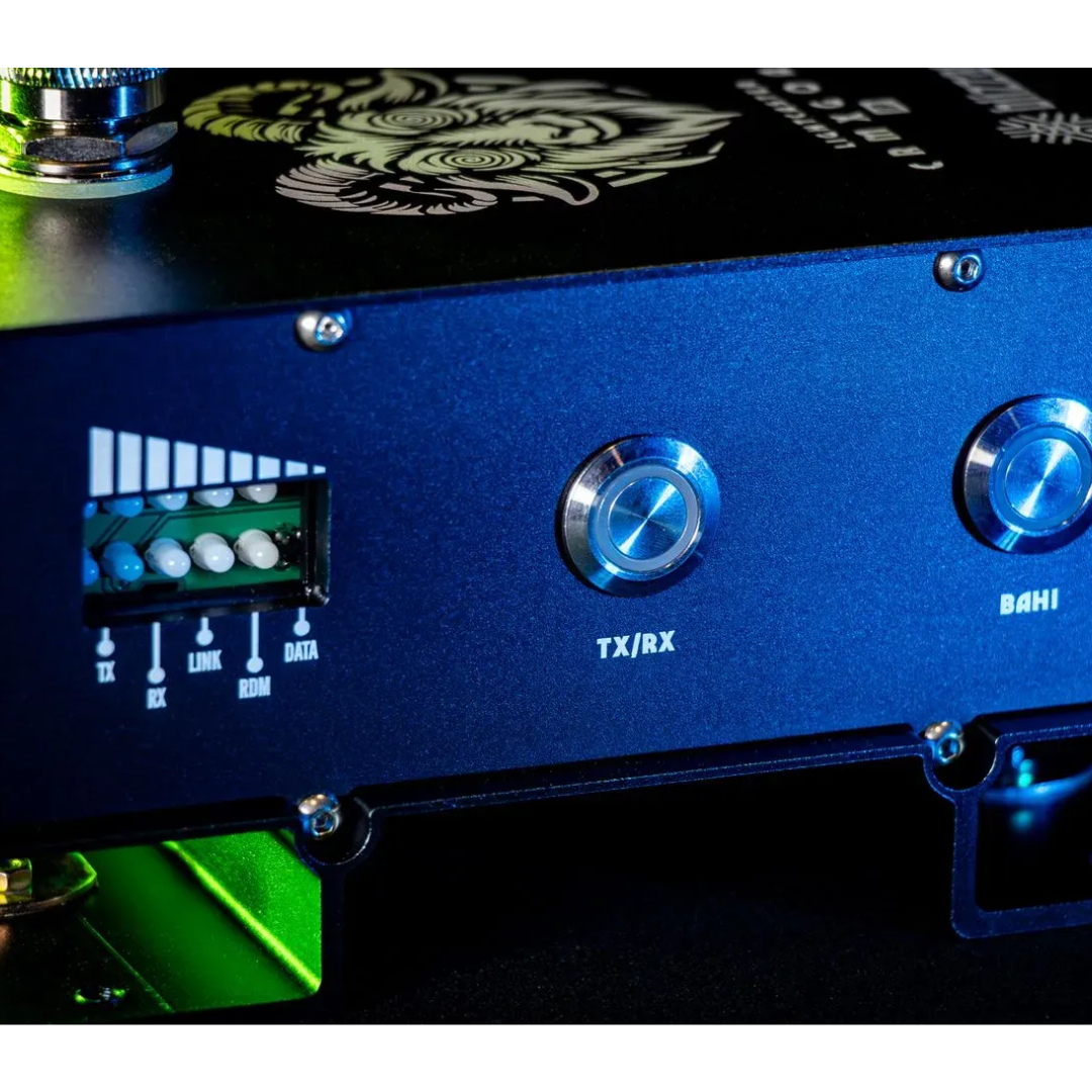 Blizzard Lighting Lightcaster CRMX GOAT IP | IP65 Wireless DMX Transceiver with 1000m Range & RDM Support