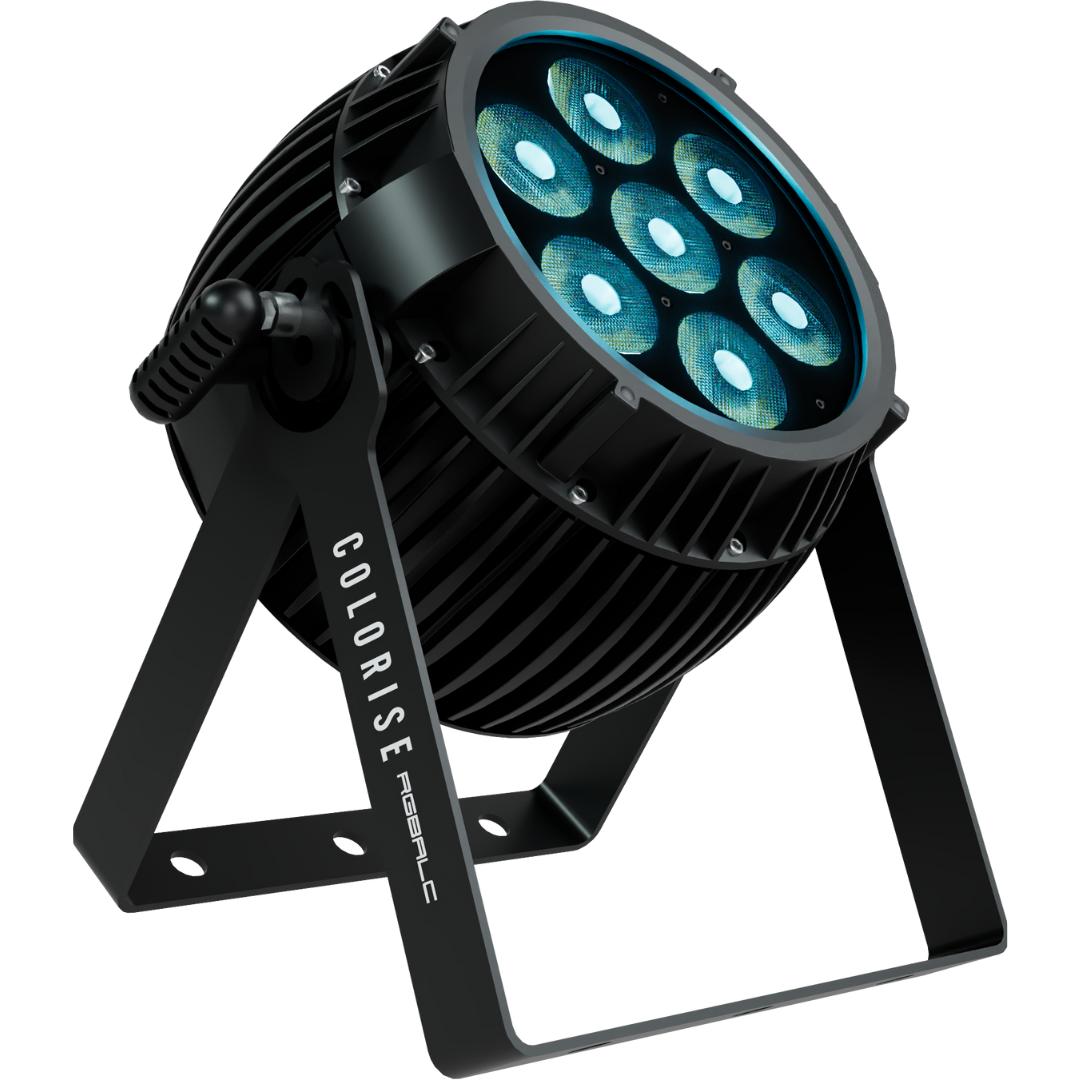 Blizzard Lighting Colorise RGBALC | 7x20W RGBALC 6-in-1 LED Wash Light with Color Mixing & White Presets