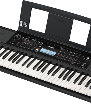 Yamaha PSR-E383 | 61-Key Portable Keyboard - 650 Voices | Touch Response & Lesson Tools