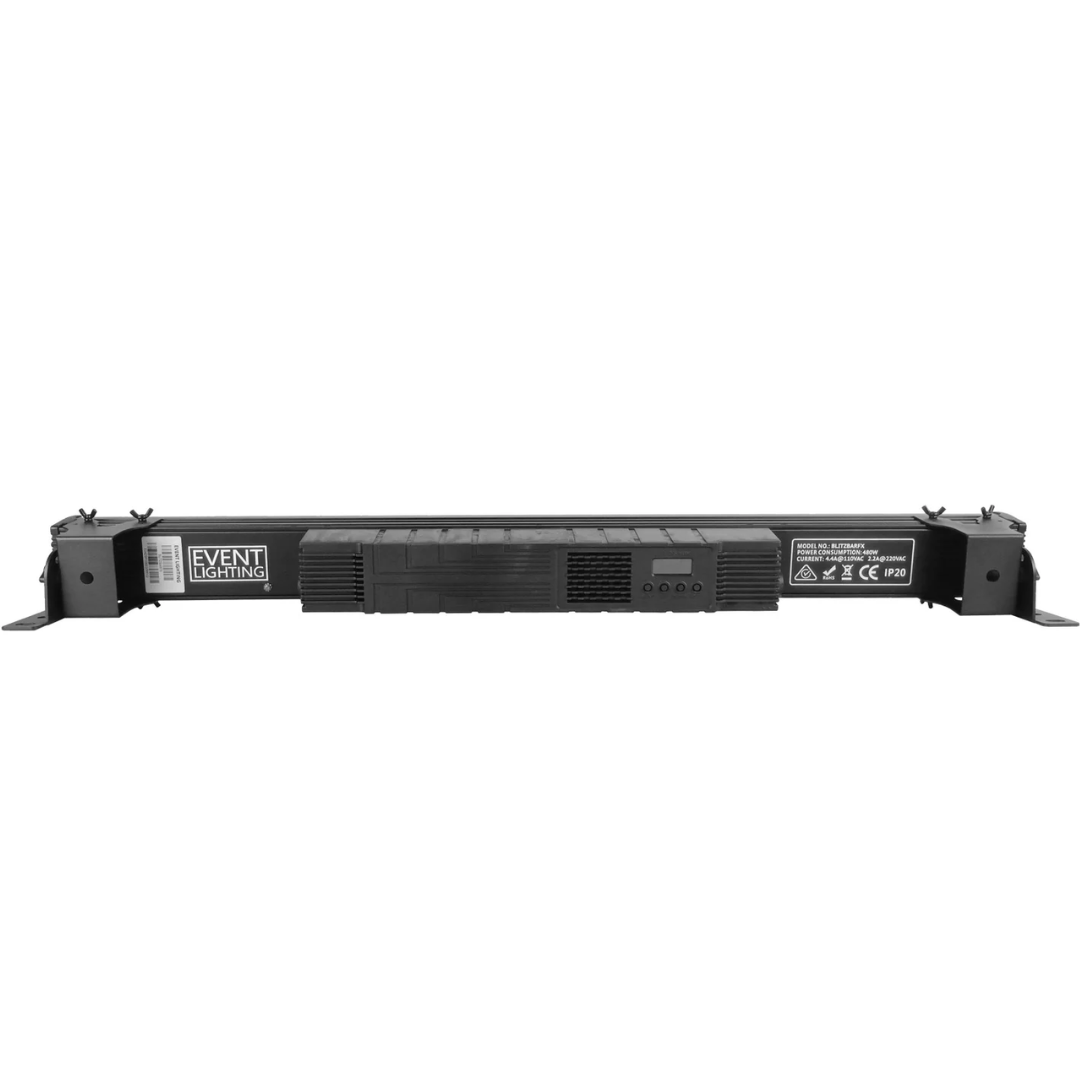 Event Lighting BLITZBARFX | LED Pixel Strobe & Wash Bar with Frost and 64-Zone Control