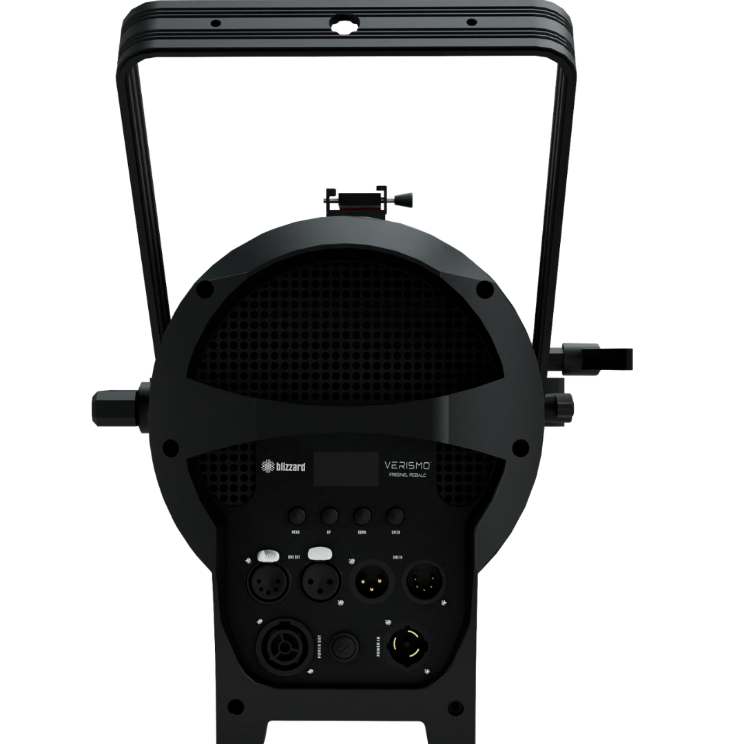 Blizzard Lighting Verismo Fresnel RGBALC | 300W RGBALC LED with Motorized Zoom & 8" Fresnel Lens