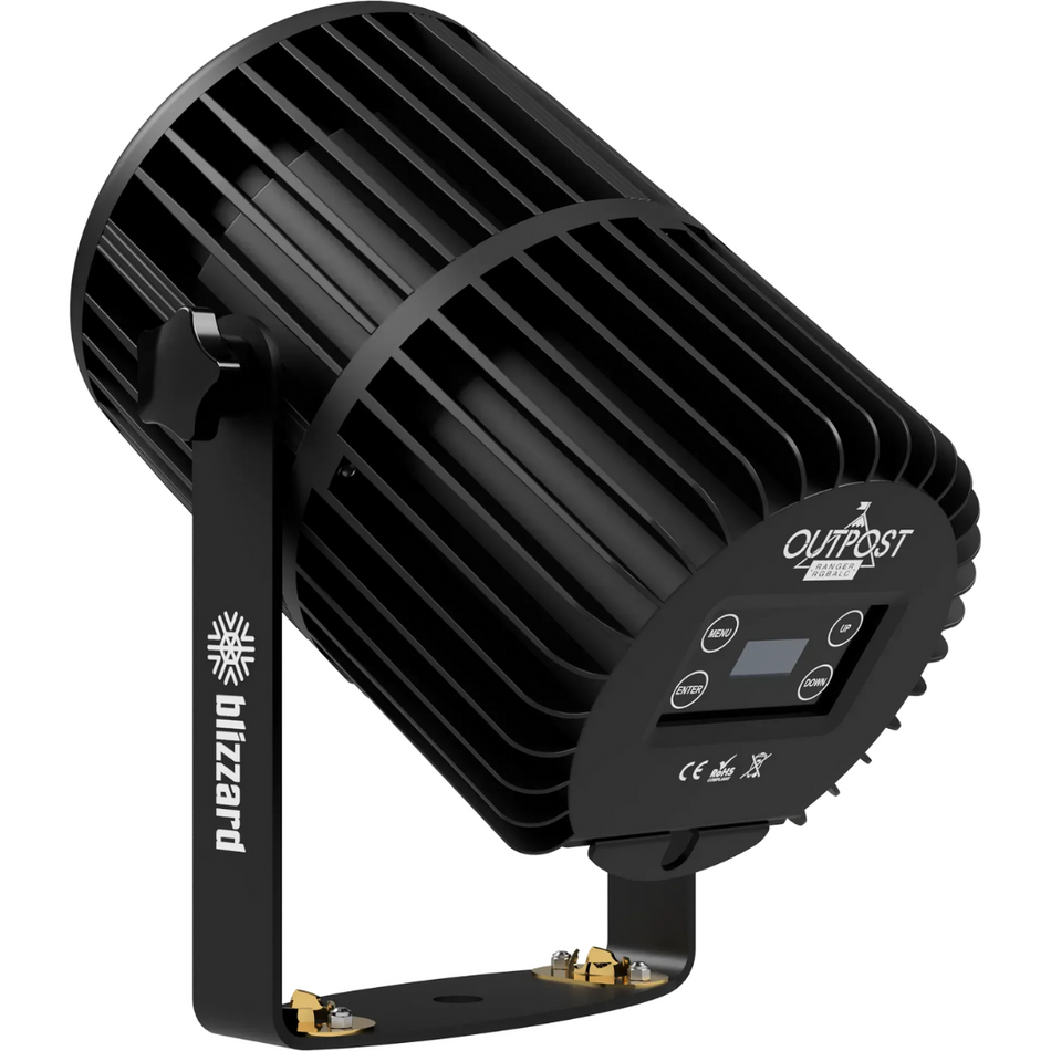 Blizzard Lighting Outpost Ranger RGBALC | Battery-Powered IP65 RGBALC Uplight with CRMX Wireless DMX