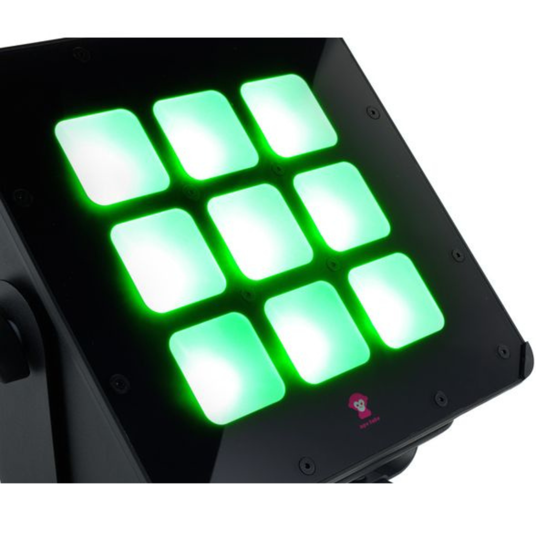 Ape Labs Marvel Pix Wash TourBox | 4x Wide Beam IP65 Battery Pixel Wash Lights + Charging Case