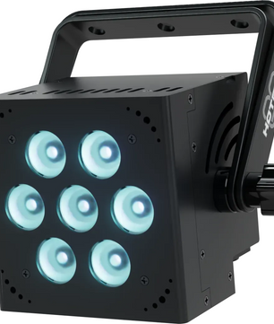 Blizzard Lighting Hotbox G2 EXA | 7x 15W RGBAW+UV LED Wash Light with RDM & PowerCON TRUE1