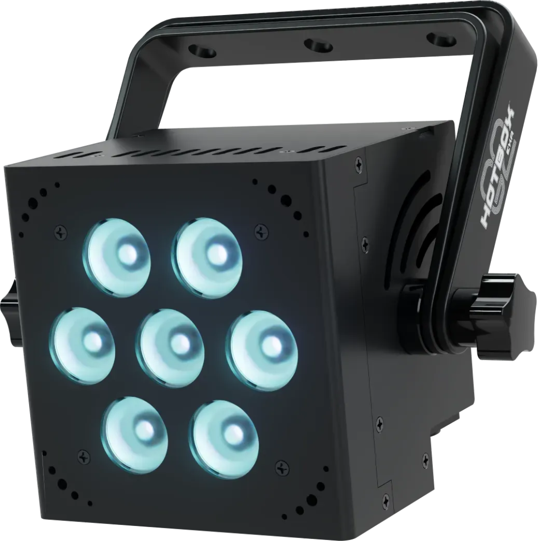 Blizzard Lighting Hotbox G2 EXA | 7x 15W RGBAW+UV LED Wash Light with RDM & PowerCON TRUE1