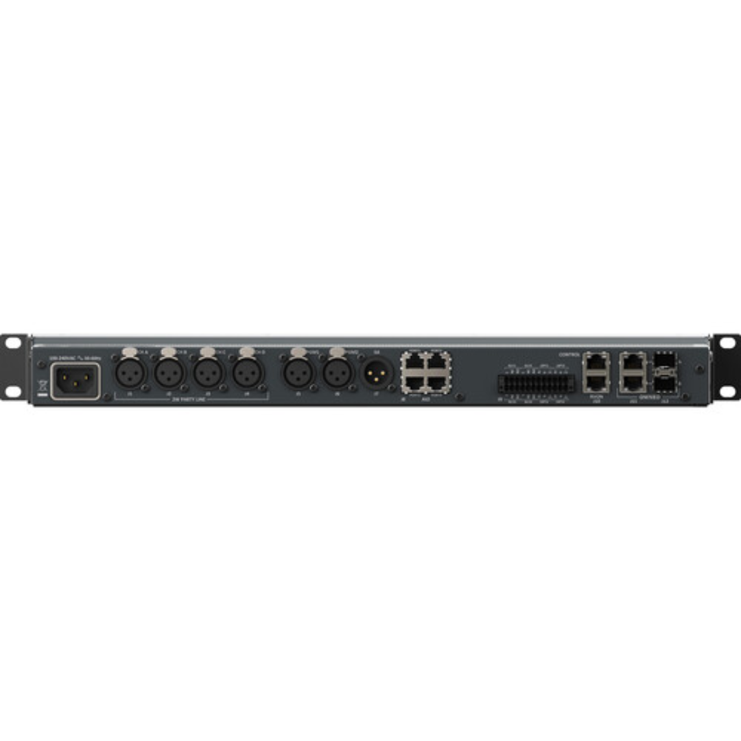 RTS OMS ANALOG 5F | OMNEO Analog Main Station with 4 Two-Wire Ports & Upgradeable Digital Functionality