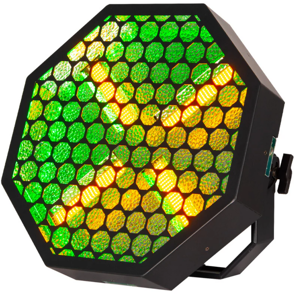 American DJ Vintage X | 4x60W Amber Retro Blinder with RGB Background LEDs & Wireless Control