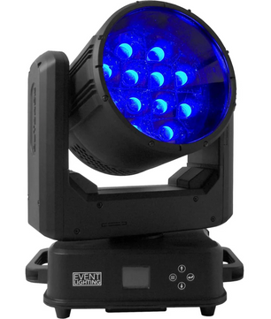 Event Lighting OUTBACK12X40W | 480W IP65 Outdoor RGBW LED Zoom Wash with Pixel Control