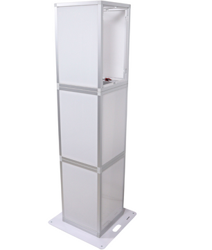 ProX XSA-PILLAR6FT | 6ft Acrylic LED Display Column for LumoStage Lighting Pedestal