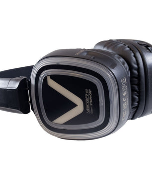 VocoPro Silent Disco Pro 3100 | 100 Wireless Headphones + 3 Channels | Lightweight Design with LED