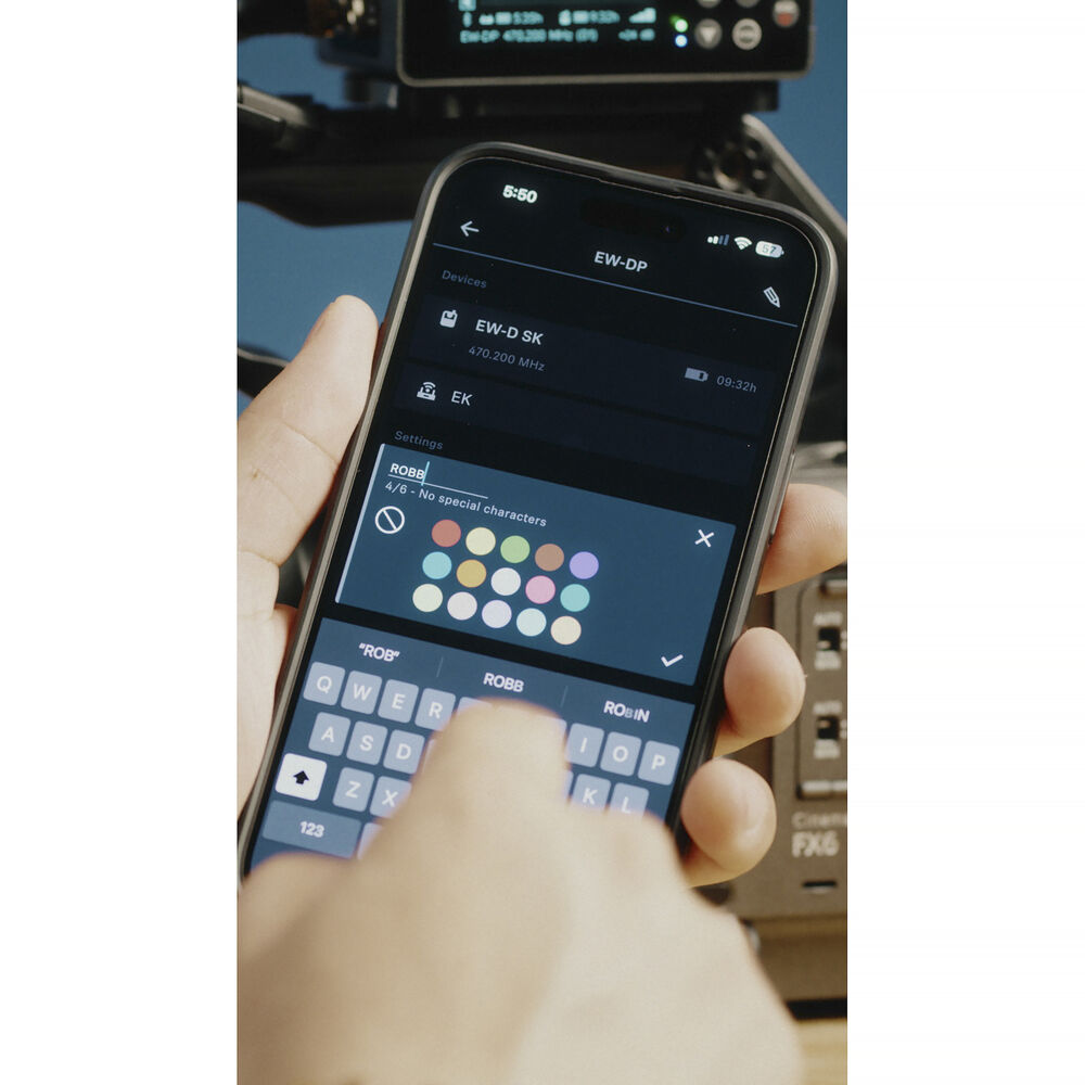 Sennheiser EW-DP 835 SET (R1-6) | Digital Wireless Handheld Mic System for Camera Use (520–576 MHz)