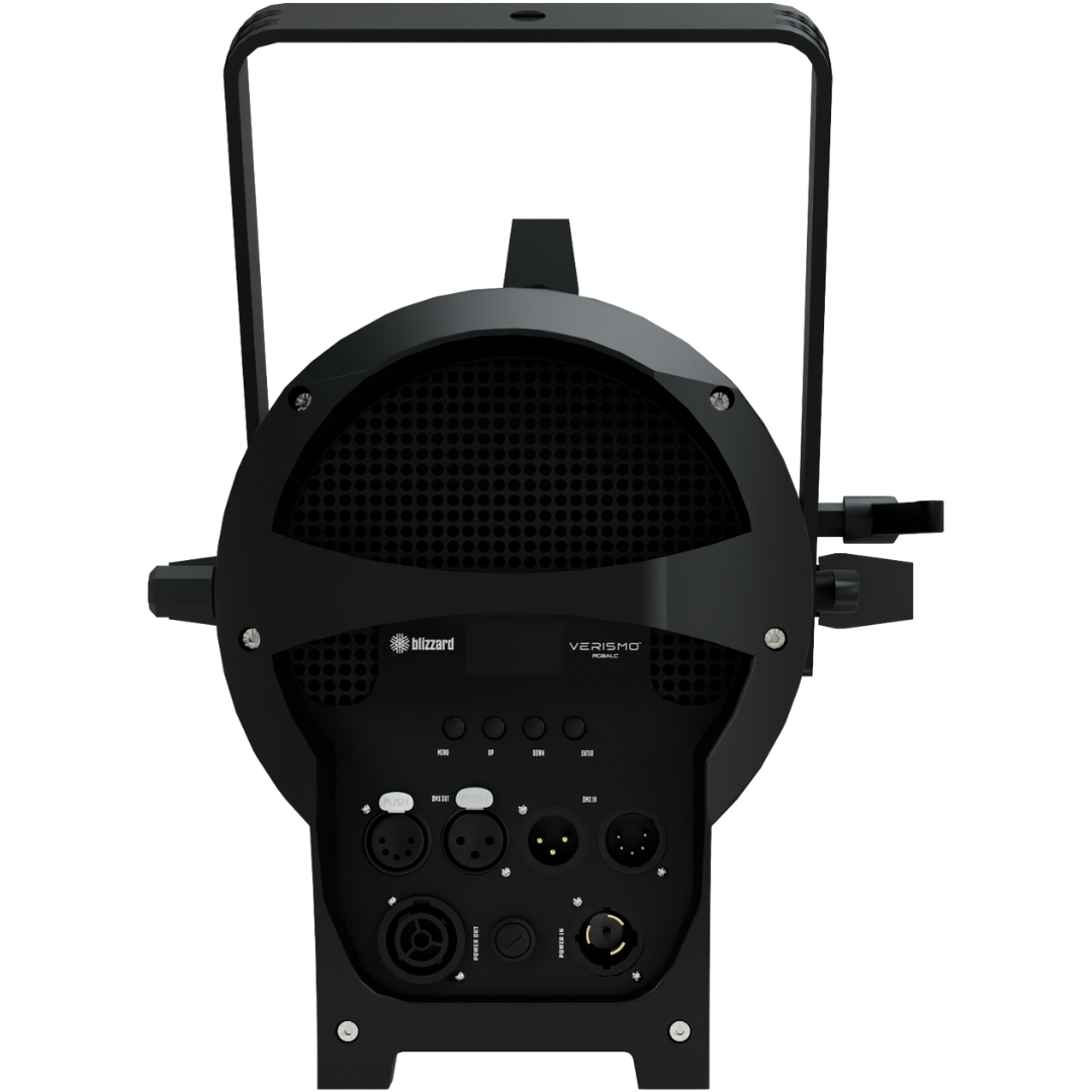 Blizzard Lighting Verismo Profile RGBALC | 300W RGBALC LED Ellipsoidal with Manual Shutters & Gobo Slot