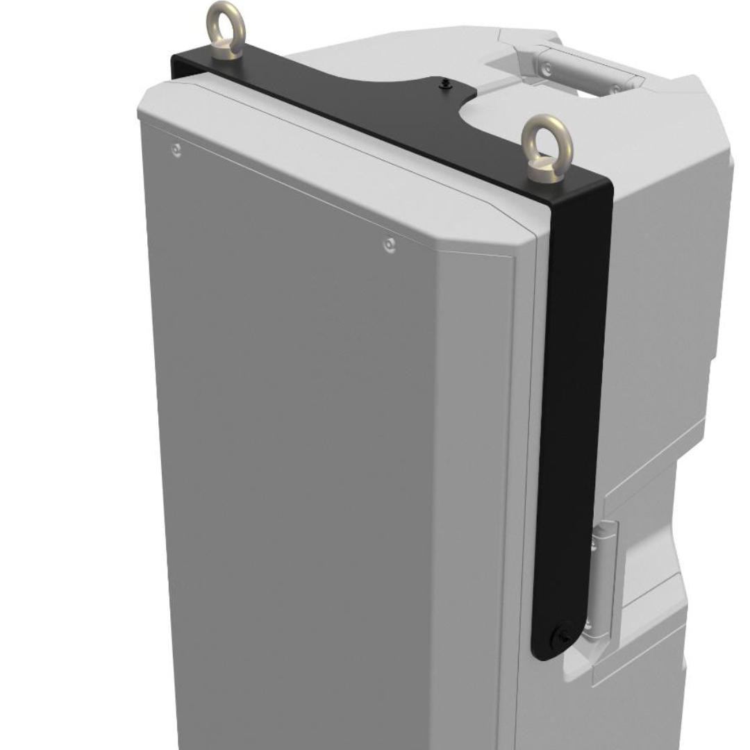 RCF FL-BR ART 915 | Flying Mount Bracket for ART 9 15″ Loudspeakers (Black, Adjustable Tilt)