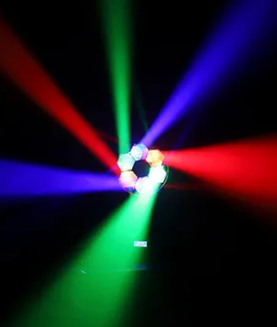 Crisp Stella Wash 740F | 7x40W RGBW Moving Head | 3.5°–45° Zoom & Pixel Mapping