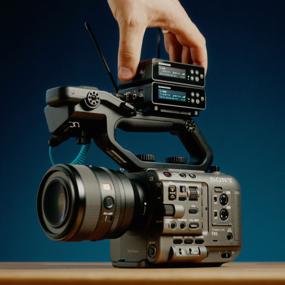 Sennheiser EW-DP 835 SET (R1-6) | Digital Wireless Handheld Mic System for Camera Use (520–576 MHz)