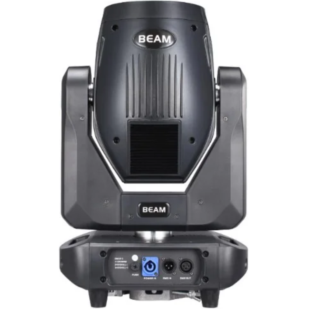 Crisp JUBARIS BEAM 300 | 250W Hybrid Beam Moving Head with Prism, Gobo & RGB Halo Ring