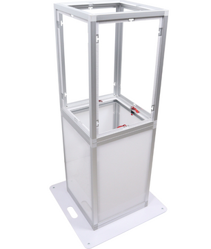 ProX XSA-PILLAR6FT | 6ft Acrylic LED Display Column for LumoStage Lighting Pedestal
