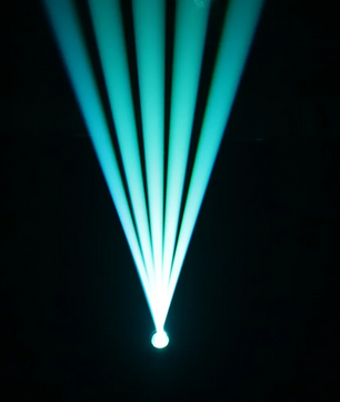 Event Lighting OUTBACK180B | 180W IP65 Beam Moving Head with Dual Prisms & Motorized Focus