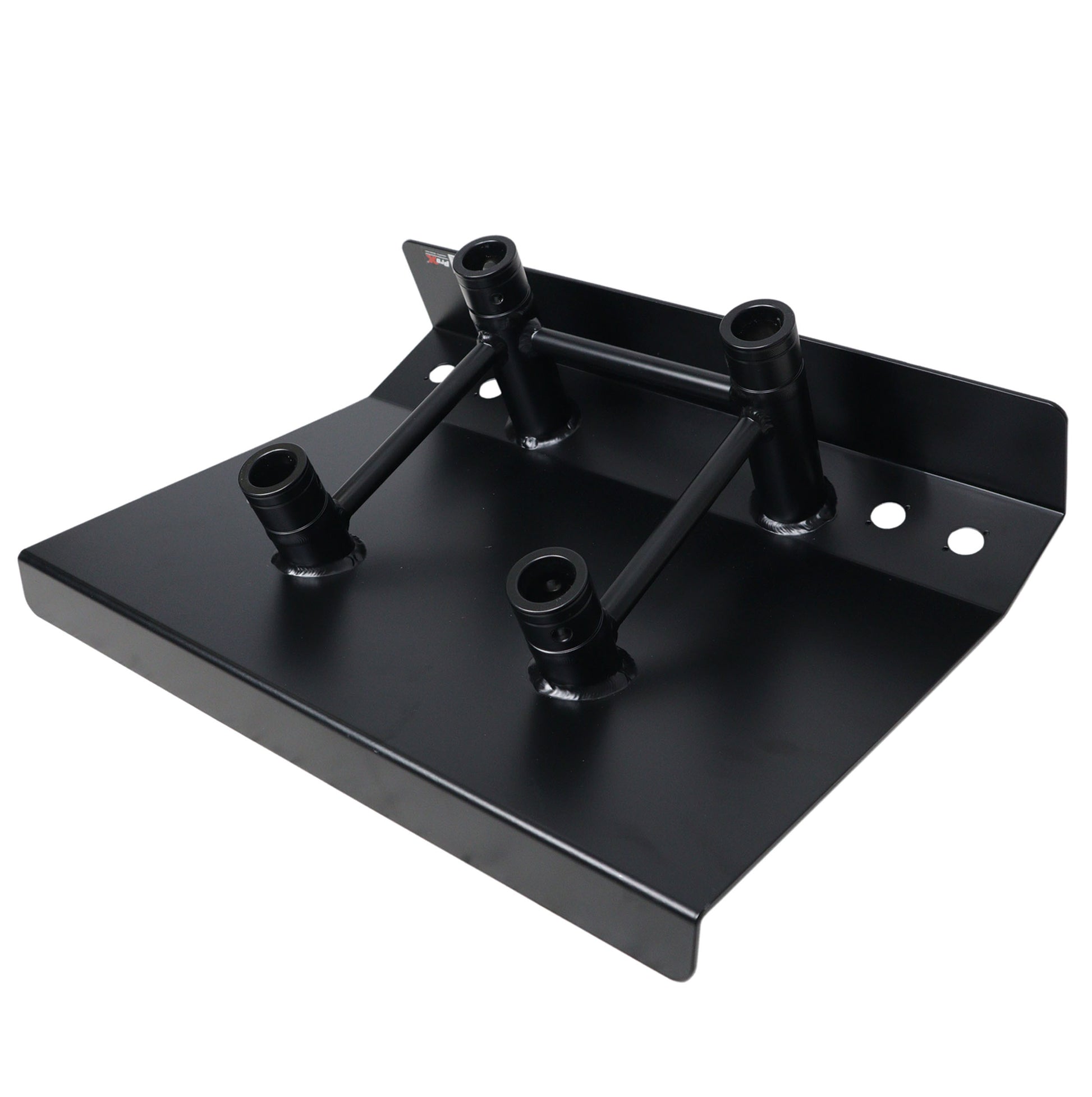 ProX XT-LECTERN24BL | 24in Angled Truss Lectern Top | Black Aluminum with D-Series Connector Punchouts