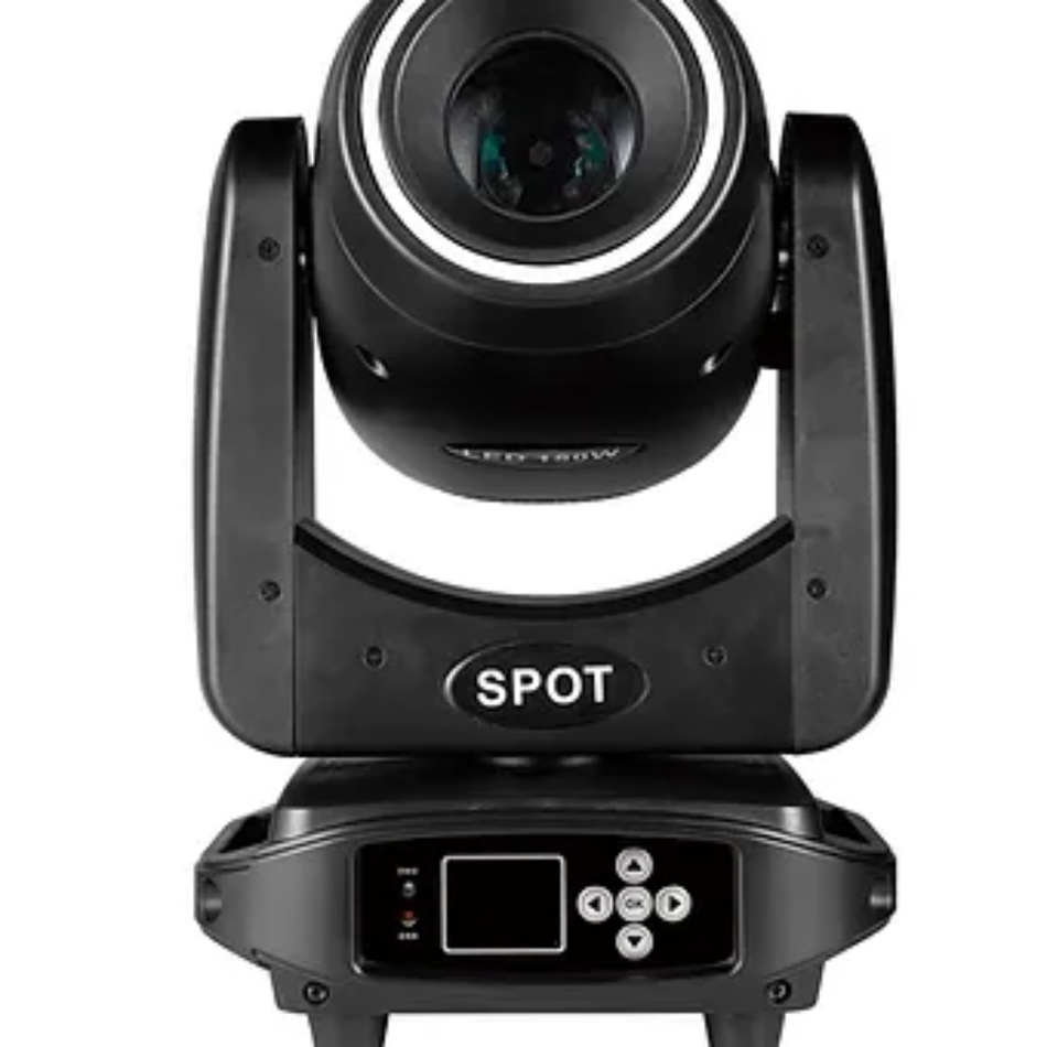 Crisp Spotty LED 150 | 120W LED Moving Head with Prism, Gobos & RGB Halo Ring – Black Friday Deal