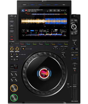 AlphaTheta CDJ-3000X | Flagship DJ Media Player with Cloud & Streaming Integration